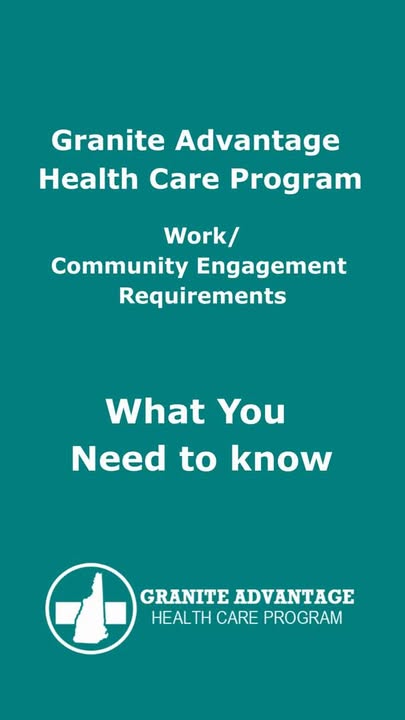 Granite Advantage Medicaid eligibility rules are changing for adults. Take steps now so that DHHS can communic…